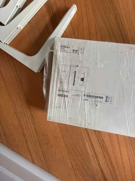 Photo of free White wall shelves (South Loop) #2