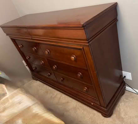 Photo of free Solid wood dresser (Elkridge near Port Capital) #1