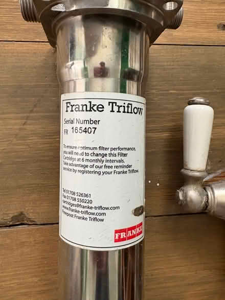 Photo of free Franke Triflow tap for filtered water (Widcombe) #2