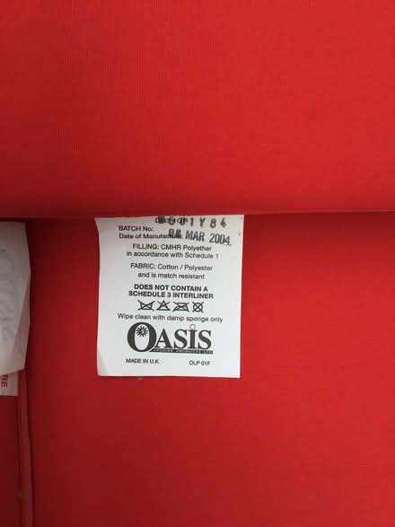 Photo of free Four garden chair pads (Greenstead CO4) #2