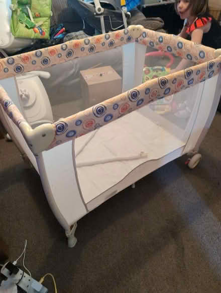 Photo of free Travel Cot (Wood Farm OX3) #2