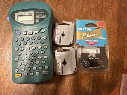 Photo of free P-touch labels (Alameda West End) #1