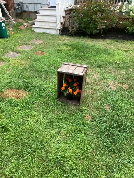Photo of free Weathered wooden crate (Andover) #1