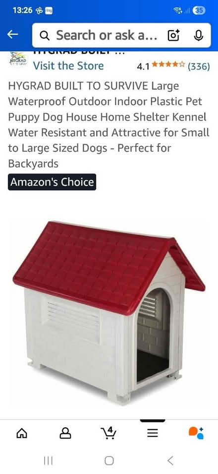 Photo of free Dog kennel (Al54te) #1