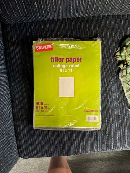 Photo of free Loose leaf paper (West Bristol) #1