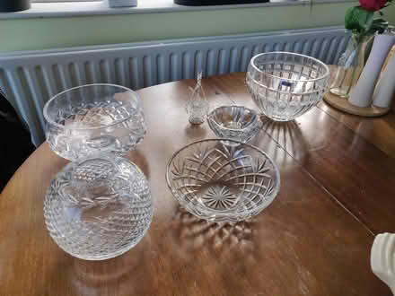 Photo of free Crystal Bowls (Goatstown, Dublin 14) #1