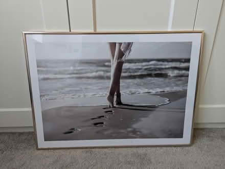 Photo of free Rose gold picture frame (Feering) #1