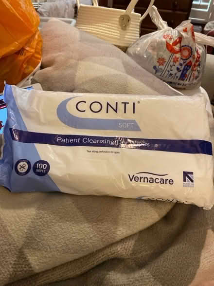 Photo of free Patient or baby cleaning wipes (Seaside BN22) #1