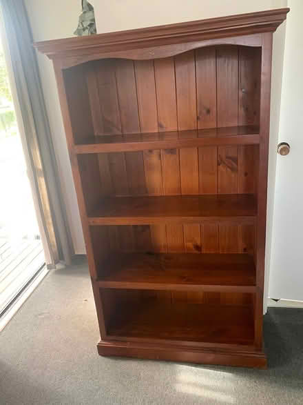 Photo of free Wooden Bookcase (Mangawhai Park) #1