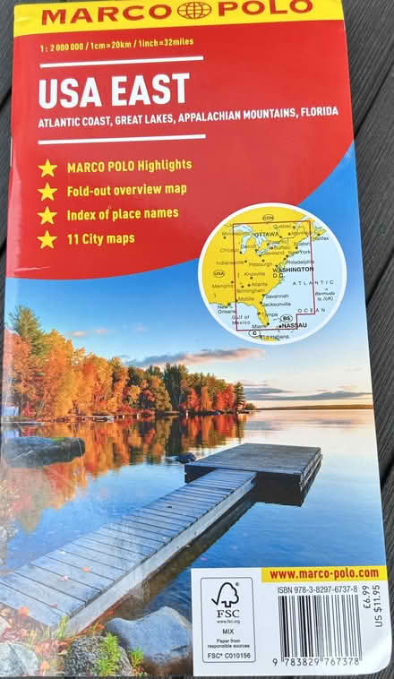 Photo of free Eastern USA roadmap (Hunt Club/Conroy area) #1