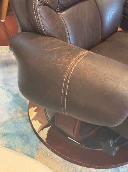 Photo of free Recliner w/ottoman (Elkridge near Port Capital) #3