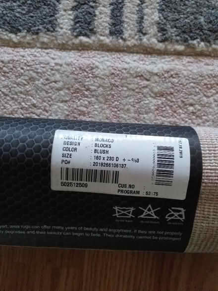 Photo of free Large rug (Barton GL1) #1