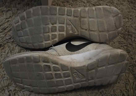 Photo of free Old white Nike trainers (Frimley) #3