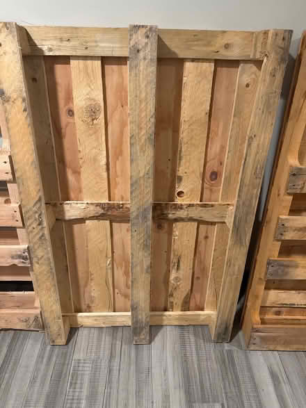 Photo of free 3 wooden pallets (Downtown Edmonds) #4