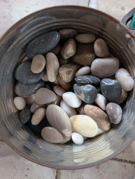 Photo of free Tin of small pebbles (Rothwell LS26) #1
