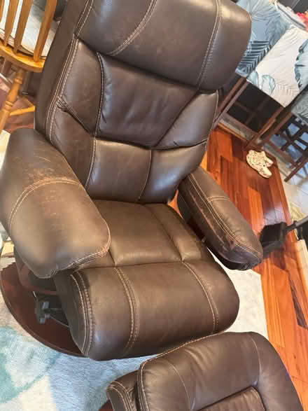 Photo of free Recliner w/ottoman (Elkridge near Port Capital) #2