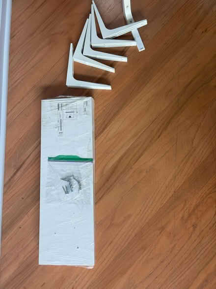 Photo of free White wall shelves (South Loop) #3