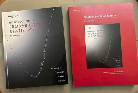 Photo of free Textbook - Prob & Stats (Hunt Club/Conroy area) #1