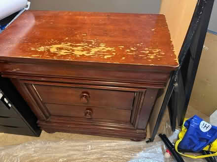 Photo of free Solid wood nightstand (Elkridge near Port Capital) #4