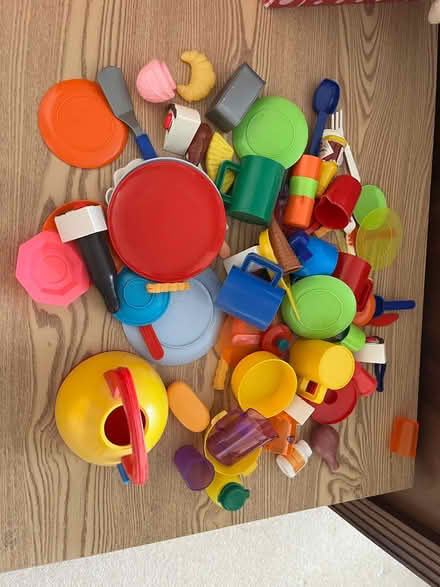 Photo of free plastic cook and tea set (Larkfield) #1