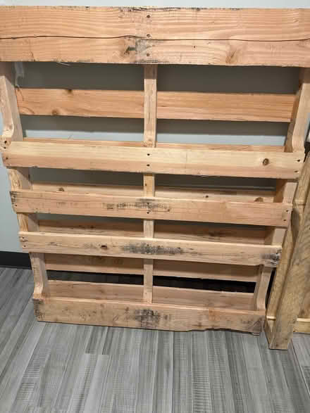 Photo of free 3 wooden pallets (Downtown Edmonds) #2