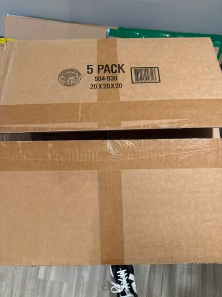 Photo of free 15 large moving boxes (Downtown Edmonds) #1