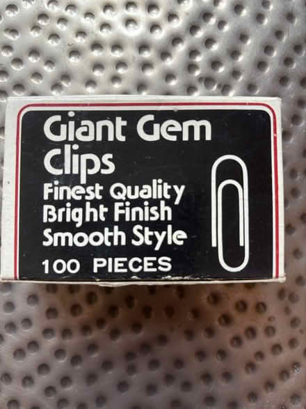 Photo of free Vintage box of metal paper clips (Rego Park) #1