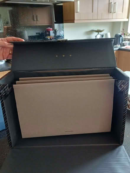 Photo of free Portable black filing box (Steyning BN44) #2