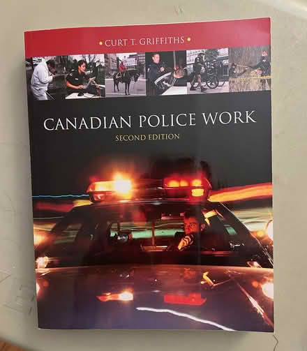 Photo of free Textbook - Police Work (Hunt Club/Conroy area) #1
