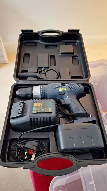 Photo of free rechargeable drill (Malvern WR14) #2