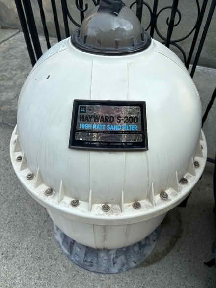 Photo of free Hayward s-200 pool sand filter (Belmont) #1
