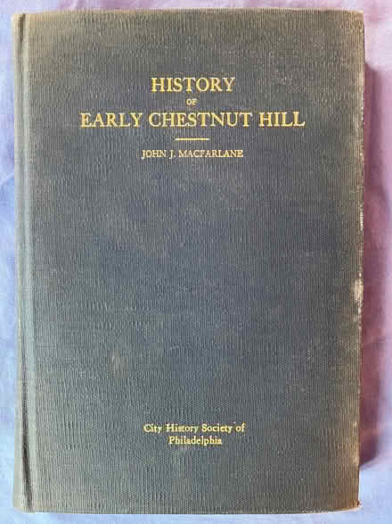 Photo of free History Early Chestnut Hill, 1927 (Philadelphia Germantown) #1