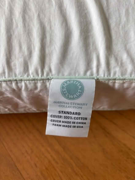 Photo of free Martha stewart Standard pillow (South Loop) #4