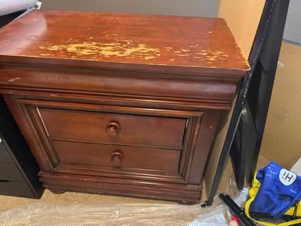 Photo of free Solid wood nightstand (Elkridge near Port Capital) #3