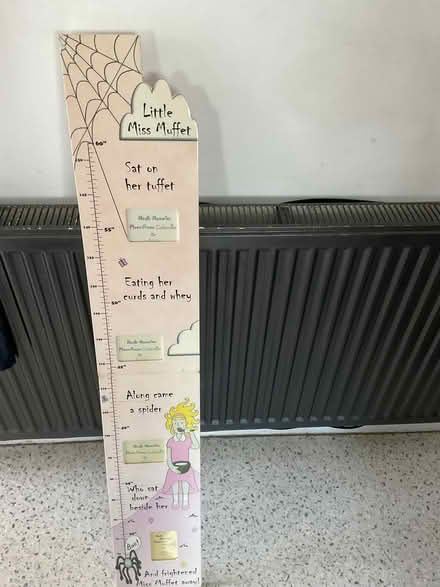 Photo of free Child’s wooden height measuring chart (Middlewood S6) #1