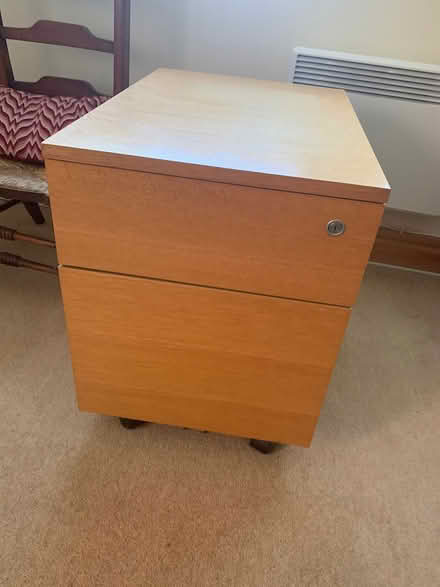 Photo of free Small Solid filing cabinet (Petersfield GU32) #2