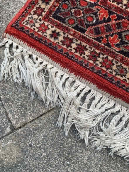 Photo of free Red wool rug 83 x 160cm (Netherton PE3) #3