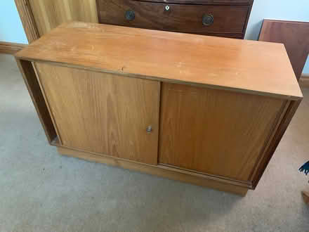 Photo of free Office Cupboard, Teak veneer? (Petersfield GU32) #2
