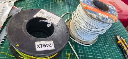 Photo of free 75mm earth wire and bell wire (Sutton SM1) #1