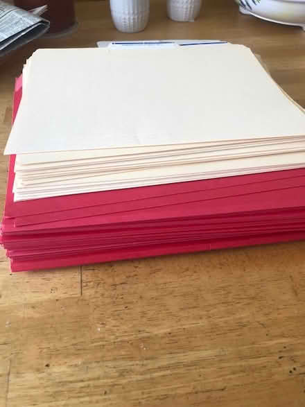 Photo of free Used file folders (North Hollywood) #1