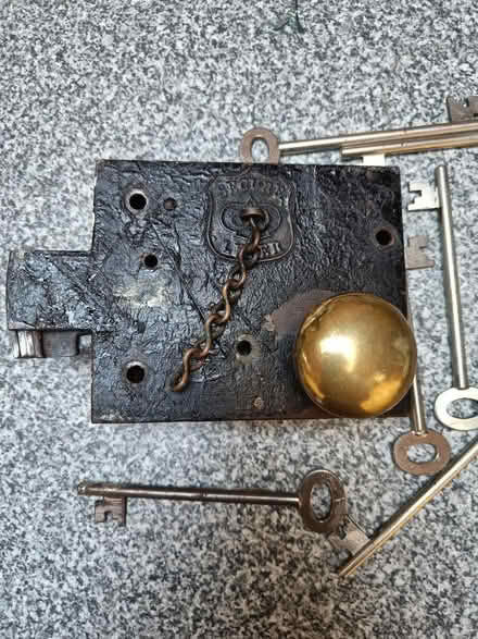 Photo of free Antique door lock (Edinburgh EH5) #1