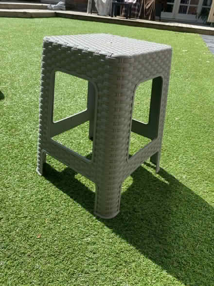 Photo of free Plastic stool. Solid (Brockton much wenlock TF13) #1