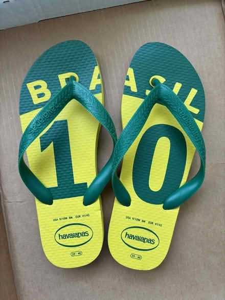 Photo of free Barely worn Brazil Havaianas (Sunnyvale near Fremont H.S.) #1
