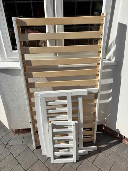 Photo of free Toddler Bed Frame, White (Sharmans Cross B91) #1