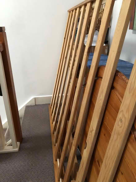 Photo of free Double bed - pine (Goldthorn Hill WV2) #1