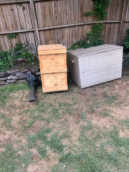 Photo of free Wood storage boxes (Forest Hills) #3