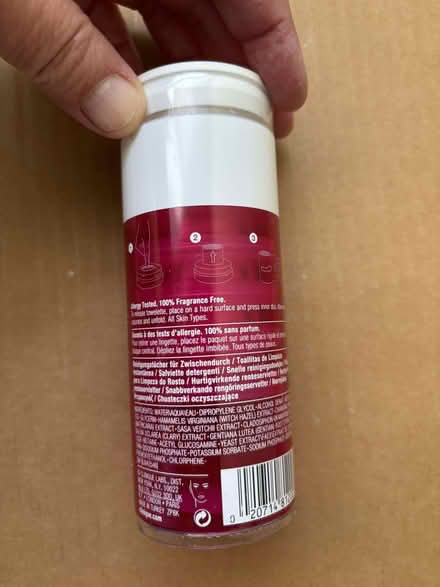 Photo of free Face cleansing micellar water pods (Sunnyvale near Fremont H.S.) #2