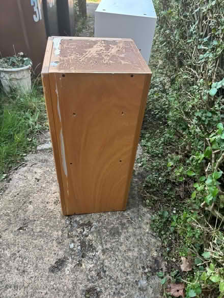 Photo of free Solid oak kitchen wall corner cabinet (Lemsford AL8) #3