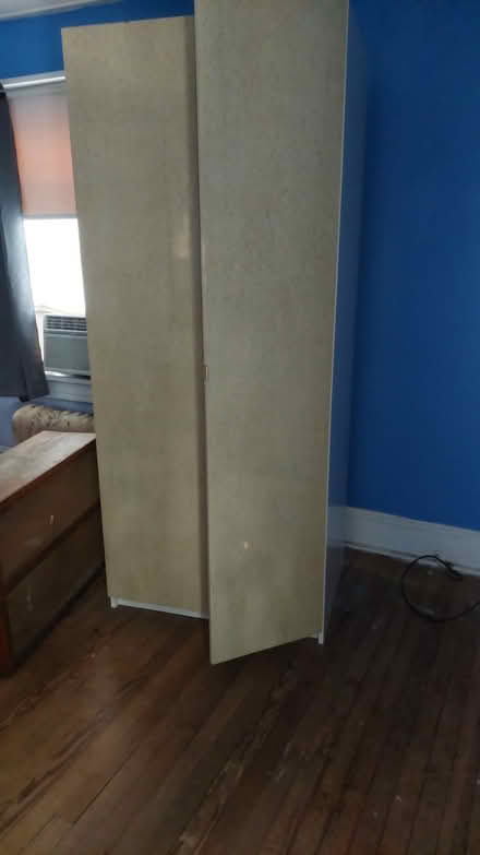 Photo of free Armoire - tall, storage, veneer (Passaic Park, NJ) #1