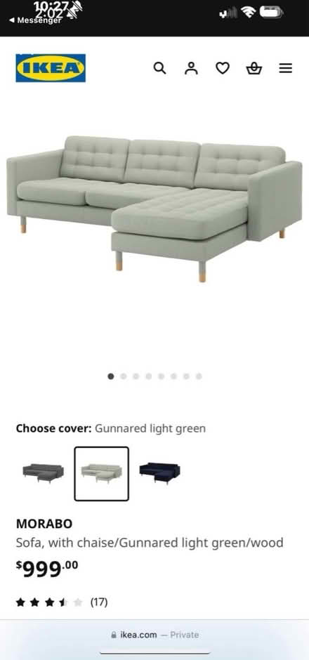 Photo of free Couch (Alley way) #4
